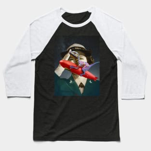 HAPPY FLYING Baseball T-Shirt